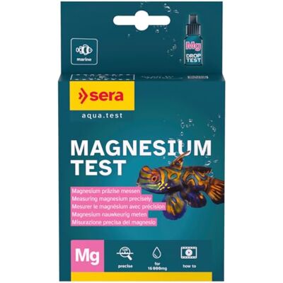 sera Magnesium Test Wassertest, Präzise Mg‑Messung für stabile 1.300 mg/l Essenziell für Kalkrotalgen & Korallen Komplett‑Set mit Küvette, Spritze & Anleitung ca. 16.000 mg sera Magnesium Test Wassertest, Präzise Mg‑Messung für stabile 1.300 mg/l Essenziell für Kalkrotalgen & Korallen Komplett‑Set mit Küvette, Spritze & Anleitung ca. 16.000 mg
