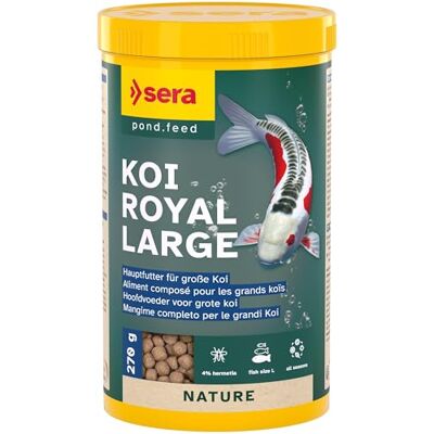 sera Koi Royal Large 1.000 ml (270 g) Hauptfutter für Koi ab 25 cm Futter für ganzjährige Fütterung Koifutter als Granulat Fischfutter Teich Fischfutter Teichfische Teichfutter sera Koi Royal Large 1.000 ml (270 g) Hauptfutter für Koi ab 25 cm Futter für ganzjährige Fütterung Koifutter als Granulat Fischfutter Teich Fischfutter Teichfische Teichfutter