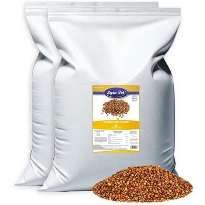 Lyra Pet ® 20 kg Milo Vogelfutter Ergänzung für Wildvögel Sorghum Hirse Reich an Kohlenhydraten Nährstoffreiches, ganzjähriges Vogelfutter Energiequelle für Wildvögel & Kleinnager Lyra Pet ® 20 kg Milo Vogelfutter Ergänzung für Wildvögel Sorghum Hirse Reich an Kohlenhydraten Nährstoffreiches, ganzjähriges Vogelfutter Energiequelle für Wildvögel & Kleinnager
