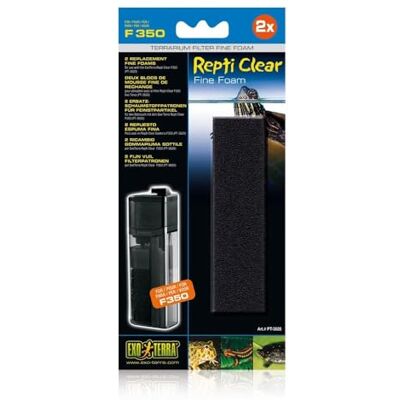 Exo Terra Repti Clear F350 Filter - Feine Schaumstoffersatz Exo Terra Repti Clear F350 Filter - Feine Schaumstoffersatz
