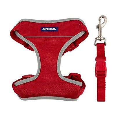 Ancol Reise-Hundegeschirr, klein, Rot Ancol Reise-Hundegeschirr, klein, Rot