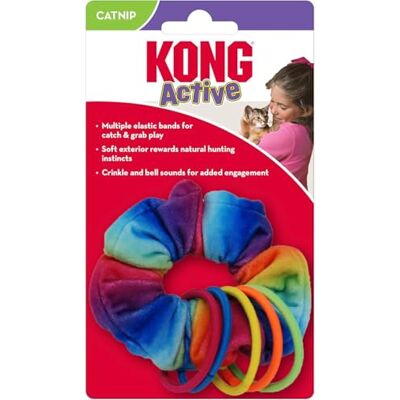 KONG Active Scrunchie mit Katzenminze Katzenspielzeug für alle Rassengrößen KONG Active Scrunchie mit Katzenminze Katzenspielzeug für alle Rassengrößen