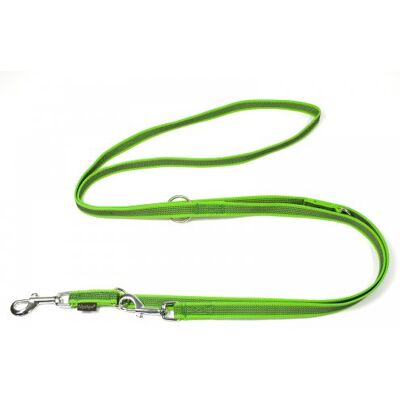 Mystique ® Gummierte Umhängeleine Leine 15mm Standard Karabiner neon grün 2,5m Mystique ® Gummierte Umhängeleine Leine 15mm Standard Karabiner neon grün 2,5m