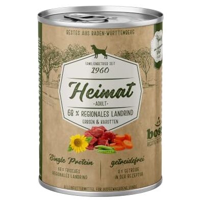 Bosch Heimat Adult mit 68% regionalem Landrind400 g Bosch Heimat Adult mit 68% regionalem Landrind400 g