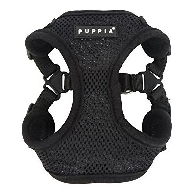 Puppia PARA-HC1533 SOFT HARNESS C, S, schwarz Puppia PARA-HC1533 SOFT HARNESS C, S, schwarz