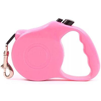 SHINE ERWEITERTE Dog BLEAD Retractable Hund/Puppy/CAT Auto Retract Lead/Leine 5M LANG 20 KG (ROSA) SHINE ERWEITERTE Dog BLEAD Retractable Hund/Puppy/CAT Auto Retract Lead/Leine 5M LANG 20 KG (ROSA)