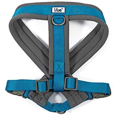 Ancol Viva Hundegeschirr, gepolstert, Größe M, 41-53 cm, Blau Ancol Viva Hundegeschirr, gepolstert, Größe M, 41-53 cm, Blau