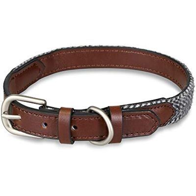 Petface Lederhalsband für Hunde - Groß 40-50cm - Hundehalsband Petface Lederhalsband für Hunde - Groß 40-50cm - Hundehalsband