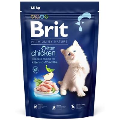BRIT Premium Kitten Hähnchenlebersoße - Katzenfutter BRIT Premium Kitten Hähnchenlebersoße - Katzenfutter