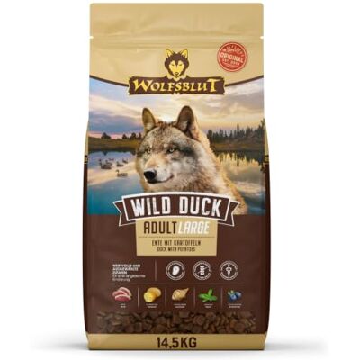 Wolfsblut Wild Duck Large Breed Trockenfutter für Hunde 14,5kg Wolfsblut Wild Duck Large Breed Trockenfutter für Hunde 14,5kg