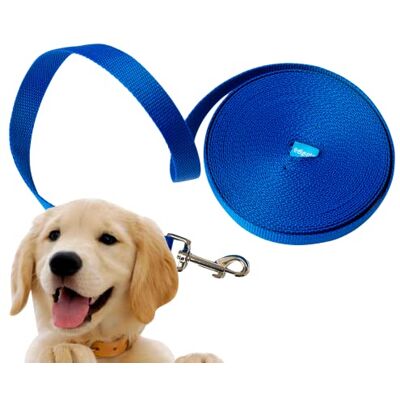 Edipets , Schleppleine für Hunde, 1.5m / 3m / 5m / 10m / 15m, Wasserdicht Trainingsleine für Große bis Kleine Hunde, Robuste Hundeleine (10 m, dunkelblau) Edipets , Schleppleine für Hunde, 1.5m / 3m / 5m / 10m / 15m, Wasserdicht Trainingsleine für Große bis Kleine Hunde, Robuste Hundeleine (10 m, dunkelblau)