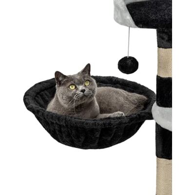 lionto Liegemulde für Kratzbaum, Katzenbett, Ø 40 cm, Tiefe 15 cm, Schwarz Schlafmulde mit stabilem Metallrahmen und weichem Plüschbezug als Ersatzteil oder Erweiterung für Kratzbäume mit M8-Gewinde lionto Liegemulde für Kratzbaum, Katzenbett, Ø 40 cm, Tiefe 15 cm, Schwarz Schlafmulde mit stabilem Metallrahmen und weichem Plüschbezug als Ersatzteil oder Erweiterung für Kratzbäume mit M8-Gewinde