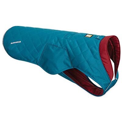 RUFFWEAR Stumptown Jacket, Warmer und Abriebfester Hundemantel für Klare Kalte Tage, Metolius Blue, Medium RUFFWEAR Stumptown Jacket, Warmer und Abriebfester Hundemantel für Klare Kalte Tage, Metolius Blue, Medium
