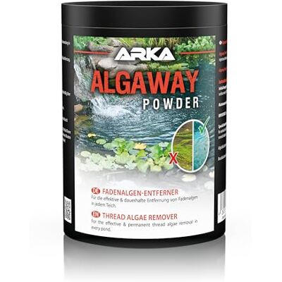 ARKA Fadenalgenvernichter Teich 1000 g Algaway Powder Algenentferner ARKA Fadenalgenvernichter Teich 1000 g Algaway Powder Algenentferner