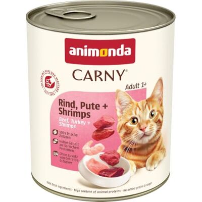ANIMONDA Katzen Nassfutter - Carny - Pute & Rind ANIMONDA Katzen Nassfutter - Carny - Pute & Rind