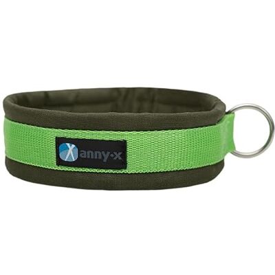 anny-x Anny·X Steckhalsband Fun Oliv-Hellgrün Gepolstertes Hundehalsband Größe 2 (27-33 cm) anny-x Anny·X Steckhalsband Fun Oliv-Hellgrün Gepolstertes Hundehalsband Größe 2 (27-33 cm)