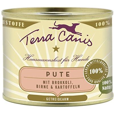 Terra Canis Pute mit Brokkoli Birne und Kartoffel 12 x 200 g Terra Canis Pute mit Brokkoli Birne und Kartoffel 12 x 200 g