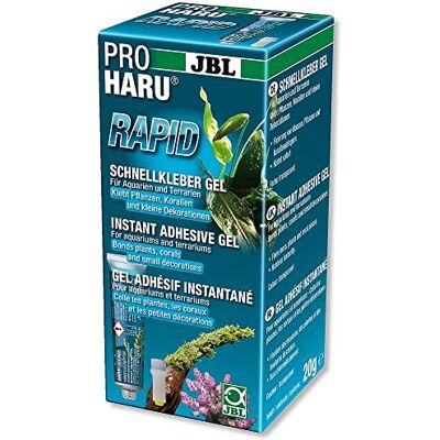 JBL 6139900 ProHaru Rapid 61399, Schnellkleber für Aquarien und Terrarien, 20 g JBL 6139900 ProHaru Rapid 61399, Schnellkleber für Aquarien und Terrarien, 20 g