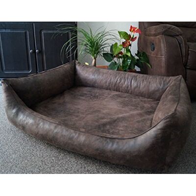 Hundebettenmanufaktur Orthopädisches Hundesofa Hundebett 100 cm X 75 cm braun Hundebettenmanufaktur Orthopädisches Hundesofa Hundebett 100 cm X 75 cm braun