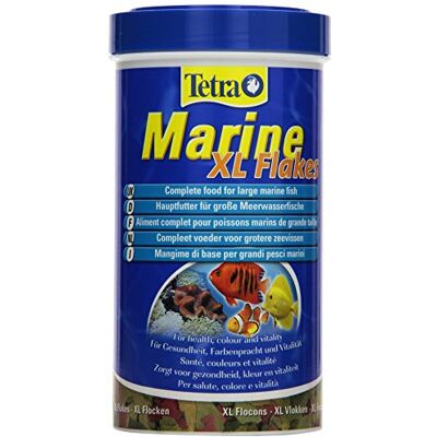 Tetra Marine XL Flakes vollwertiges Flocken-Fischfutter für große Meerwasserfische, 500 ml Dose Tetra Marine XL Flakes vollwertiges Flocken-Fischfutter für große Meerwasserfische, 500 ml Dose
