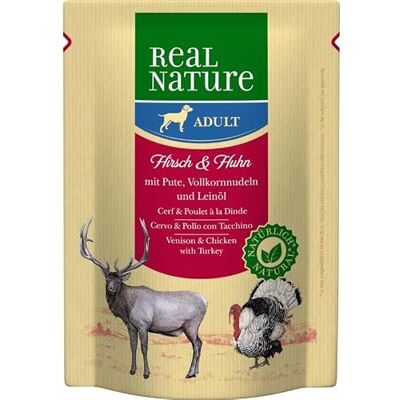 REAL NATURE Adult REH, Huhn, Truthahn 6x300g REAL NATURE Adult REH, Huhn, Truthahn 6x300g