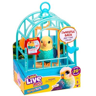 Little Live Pets Vogel & Käfig Indie, interaktives Vögelchen Little Live Pets Vogel & Käfig Indie, interaktives Vögelchen