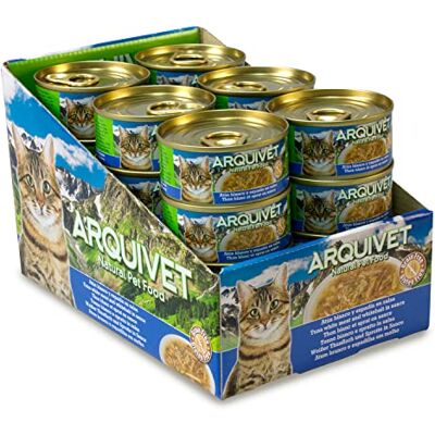 Arquivet Katzenfutter Thunfisch & Makrele in Sauce Dose 24 x 80g Arquivet Katzenfutter Thunfisch & Makrele in Sauce Dose 24 x 80g
