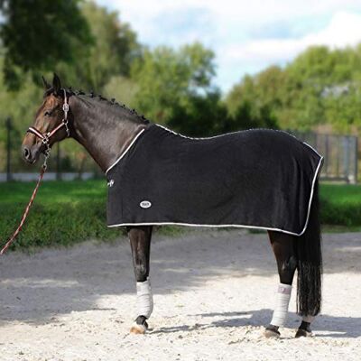 York Polarfleecedecke Abschwitzdecke Fleecedecke Pferdedecke Britta (125 cm, schwarz) York Polarfleecedecke Abschwitzdecke Fleecedecke Pferdedecke Britta (125 cm, schwarz)
