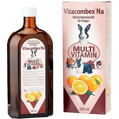 Quiko Vitacombex Na 500ml Multivitaminsaft für Nagertiere Quiko Vitacombex Na 500ml Multivitaminsaft für Nagertiere