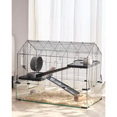 Vevor Hamsterkäfig - Großes Belüftetes Transparentes Habitat - Sicheres Metallrahmen Vevor Hamsterkäfig - Großes Belüftetes Transparentes Habitat - Sicheres Metallrahmen