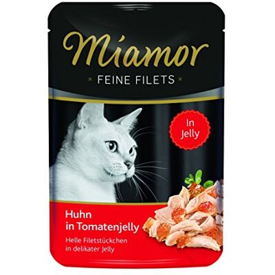 Miamor Katzen Nassfutter - Feine Filets in Jelly - 24 Beutel 100 g Miamor Katzen Nassfutter - Feine Filets in Jelly - 24 Beutel 100 g
