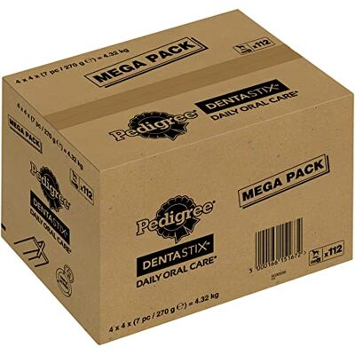 Pedigree DentaStix 112 Sticks - Hundezahnpflege für große Hunde Pedigree DentaStix 112 Sticks - Hundezahnpflege für große Hunde