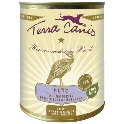 Terra Canis Classic Pute & Naturreis, 800g Dose (6 Pack) Terra Canis Classic Pute & Naturreis, 800g Dose (6 Pack)