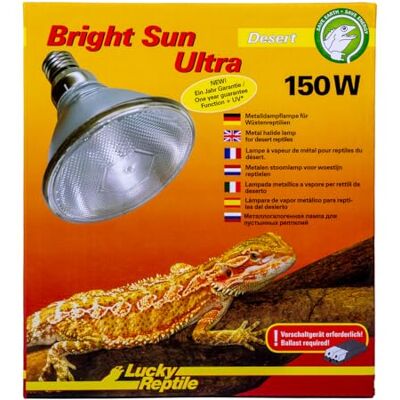 Lucky Reptile Bright Sun Ultra Desert 150 Watt Lucky Reptile Bright Sun Ultra Desert 150 Watt