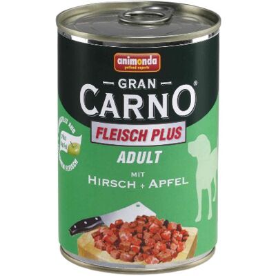Animonda Gran Carno Hundefutter Adult Rind + Hirsch mit Apfel, 6er Pack (6 x 400 g) Animonda Gran Carno Hundefutter Adult Rind + Hirsch mit Apfel, 6er Pack (6 x 400 g)
