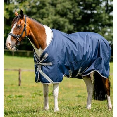 Horseware Amigo 1200D Turnout 0g, 155, Navy/Titanium Grey&Silver Farbe: navy , Größe: Horseware Amigo 1200D Turnout 0g, 155, Navy/Titanium Grey&Silver Farbe: navy , Größe: