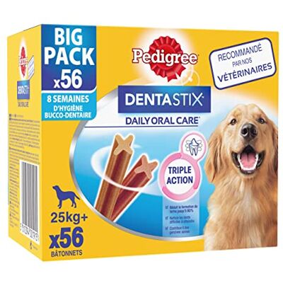 Pedigree Dentastix – Leckerlis für Hunde, 56 Stück (1er Pack) Pedigree Dentastix – Leckerlis für Hunde, 56 Stück (1er Pack)