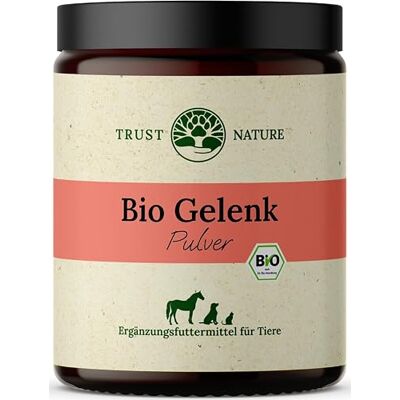 Trust Bio Gelenkpulver für Hunde – für mehr Beweglichkeit & aktive Gelenke – natürliche Gelenkpflege mit Teufelskralle & Kurkuma – Made in Germany Trust Bio Gelenkpulver für Hunde – für mehr Beweglichkeit & aktive Gelenke – natürliche Gelenkpflege mit Teufelskralle & Kurkuma – Made in Germany