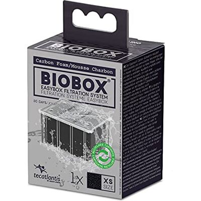 Zolux Aquatlantis 05228 EasyBox Kohleschwamm für Mini Biobox 2, XS, 630023 Zolux Aquatlantis 05228 EasyBox Kohleschwamm für Mini Biobox 2, XS, 630023