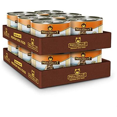 Wolfsblut – Wide Plain Adult Nassfutter mit natürlichen Zutaten und wertvollen Superfoods für ausgewachsene Hunde. Getreidefreies Alleinfutter ohne Zusatzstoffe in der Dose 12x200g Pferd Wolfsblut – Wide Plain Adult Nassfutter mit natürlichen Zutaten und wertvollen Superfoods für ausgewachsene Hunde. Getreidefreies Alleinfutter ohne Zusatzstoffe in der Dose 12x200g Pferd