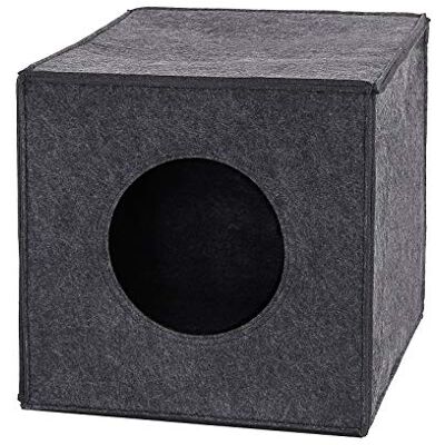dibea Modell - Filz Katzenhöhle - Weiches Regal - 33x37x33cm - Katzenhöhle dibea Modell - Filz Katzenhöhle - Weiches Regal - 33x37x33cm - Katzenhöhle