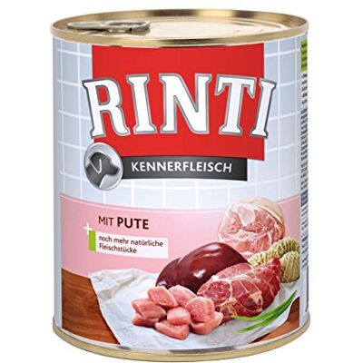 Rinti Pur Kennerfleisch Schinken für Hunde, 24er Pack (24 x 400 g) Rinti Pur Kennerfleisch Schinken für Hunde, 24er Pack (24 x 400 g)