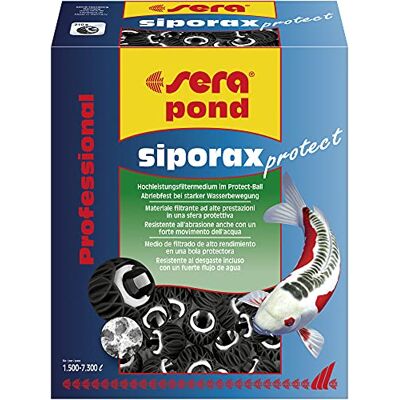 sera siporax Pond Protect Professional 2,8 kg biologisches Filtermedium für Teichfilter mit starker Wasserbewegung Protect-Ball gegen Abrieb & hohe Nitrifikationsleistung sera siporax Pond Protect Professional 2,8 kg biologisches Filtermedium für Teichfilter mit starker Wasserbewegung Protect-Ball gegen Abrieb & hohe Nitrifikationsleistung