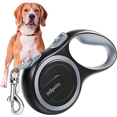 Edipets , Hundeleine, Ausziehbar, Einziehbar, 3, 5 und 8 Meter, Flexibles Band für Rechts- und Spaziergänge, Dog Leash, Rolleine, Flexileine, Retractable (Grau, 8 Meter) Edipets , Hundeleine, Ausziehbar, Einziehbar, 3, 5 und 8 Meter, Flexibles Band für Rechts- und Spaziergänge, Dog Leash, Rolleine, Flexileine, Retractable (Grau, 8 Meter)