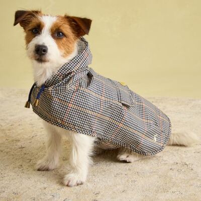 Rosewood x Joules Henson Check Packaway Jacke für Hunde, klein, waschbar, leicht und tragbar, wasserabweisender Hundemantel für kleine Hunde Rosewood x Joules Henson Check Packaway Jacke für Hunde, klein, waschbar, leicht und tragbar, wasserabweisender Hundemantel für kleine Hunde