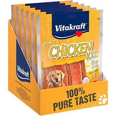 Vitakraft Hundesnack Chicken Hühnchenfilet, 6X 250g Vitakraft Hundesnack Chicken Hühnchenfilet, 6X 250g
