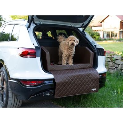 CopcoPet Hundebox Auto Kofferraumschutz Hund mit ladekantenschutz Kofferraum【Mit Tasche】 Kofferraum schutzmatte herausnehmbar Hunde Autositz Wasserabweisend, hundetransportbox 70x55x38cm Braun CopcoPet Hundebox Auto Kofferraumschutz Hund mit ladekantenschutz Kofferraum【Mit Tasche】 Kofferraum schutzmatte herausnehmbar Hunde Autositz Wasserabweisend, hundetransportbox 70x55x38cm Braun