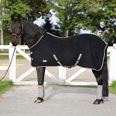 York Polarfleecedecke Abschwitzdecke Fleecedecke Pferdedecke Britta m. Kreuzgurt (145 cm, schwarz) York Polarfleecedecke Abschwitzdecke Fleecedecke Pferdedecke Britta m. Kreuzgurt (145 cm, schwarz)