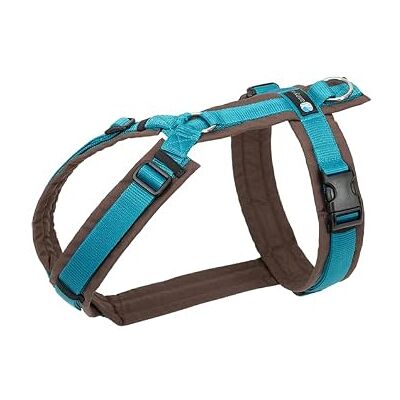 anny-x Brustgeschirr Fun Braun-Petrol Hundegeschirr Größe S-Kurz (Brustumfang 52-64 cm) anny-x Brustgeschirr Fun Braun-Petrol Hundegeschirr Größe S-Kurz (Brustumfang 52-64 cm)