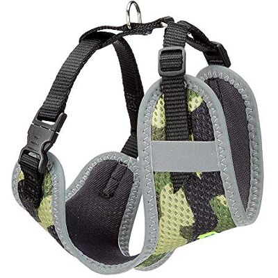FERPLAST Nikita p fashion Hundegeschirr - Atmungsaktives Nylon, Reflektierende Nähte, Verschiedene Größen/Farben FERPLAST Nikita p fashion Hundegeschirr - Atmungsaktives Nylon, Reflektierende Nähte, Verschiedene Größen/Farben
